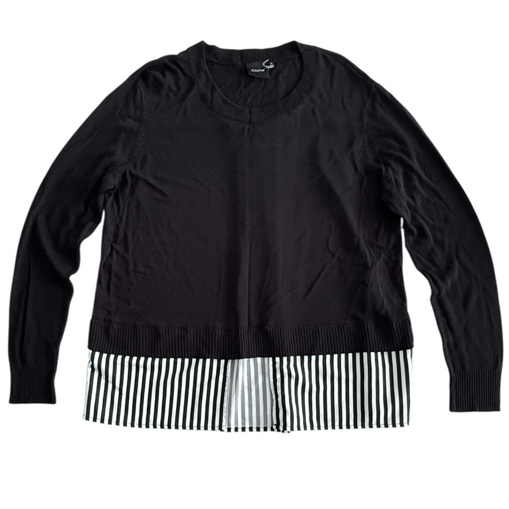 Cliche‘ Mix Media Sweater
